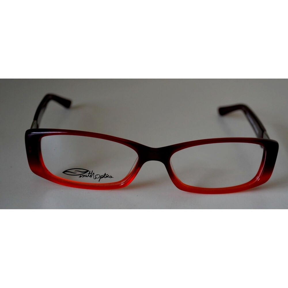 New Smith Optics Eyeglasses Frames 135 Southbeach Red Orange J9E